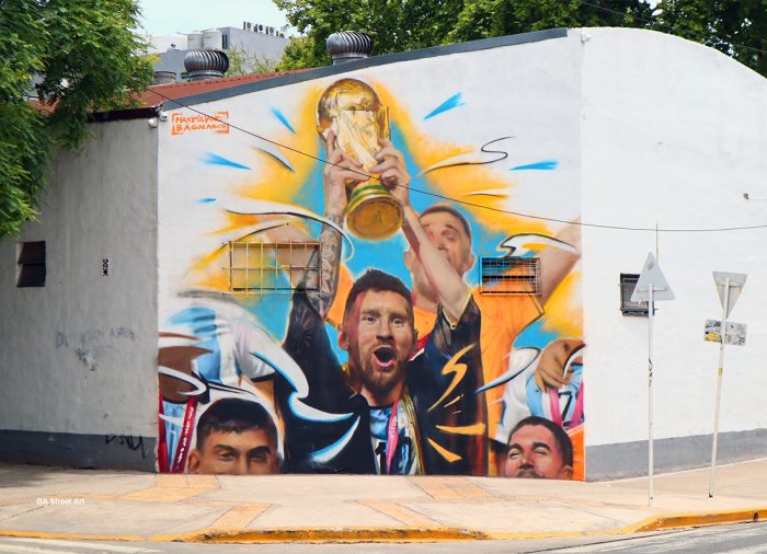 Messi Mural In Palermo Buenos Aires Painted By Maxi Bagnasco Ba