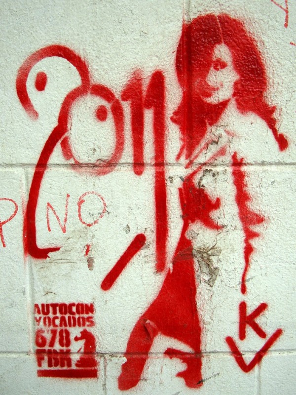 Cristina CFK cristina fernandez de kirchner stencil buenos aires street art