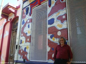 marino santa maria artista calle lanin barracas buenos aires street art buenosairesstreetart.com taller