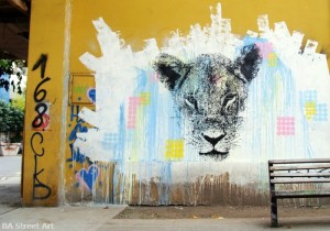 Cabaio Stencil buenos aires street art buenosairesstreetart.com