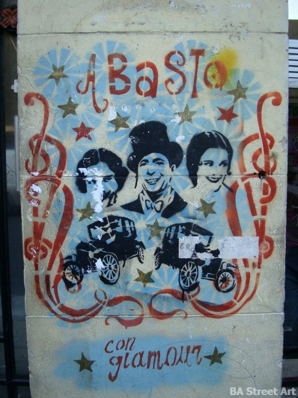 Carlos Gardel abasto buenos aires street art tour murales stencil buenosairesstreetart.com estencil Carlos Gardel abasto buenos aires street art tour murales stencil buenosairesstreetart.com estencil