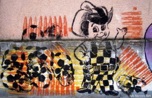 futbol para todos copa del mundo 1978 argentina gauchito graffiti buenos aires buenosairesstreetart.com