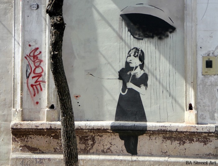 street art stencils banksy