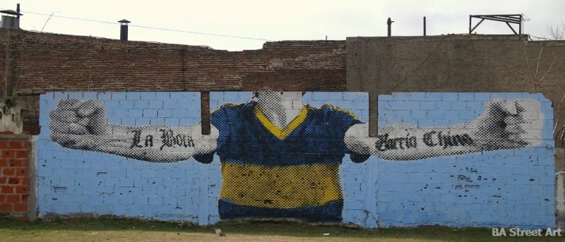 Boca Juniors graffiti - BA Street Art