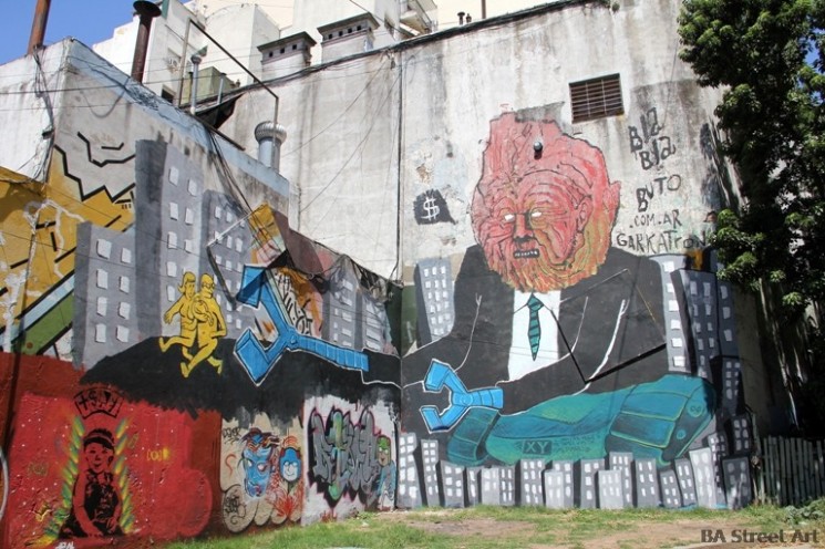 Bla Bla Buto street art buenos aires