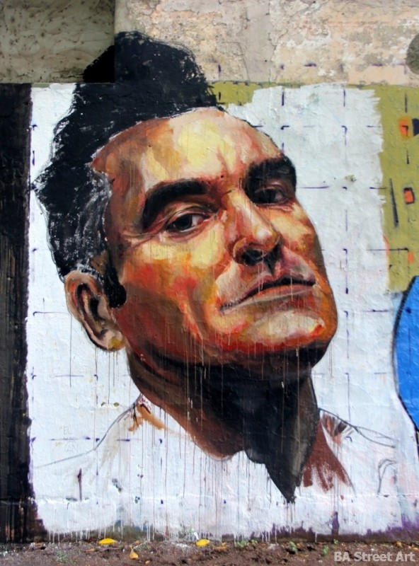 Morrissey argentina street art portrait buenos aires mural El Marian