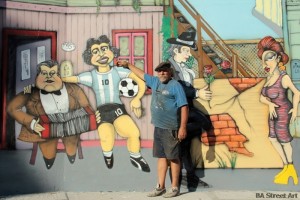 omar gasparini artista plastica murales buenos aires buenosairesstreetart.com