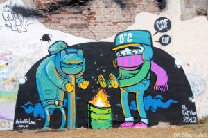 buenos aires graffiti tour street art cof animalito land buenosairesstreetart.com BA Street Art Tours