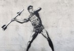 banksy olympic mural london