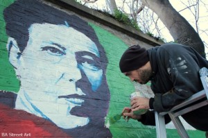 simone de beauvoir portrait street art buenos aires buenosairesstreetart.com