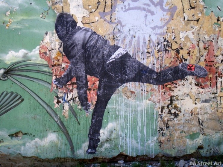 graffiti tour buenos aires buenosairesstreetart.com  Ktrl V arte callejero paste up pegatines