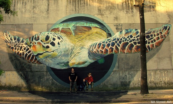 martin ron turtle graffiti buenos aires street art buenosairesstreetart.com