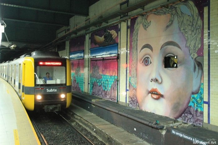 subte trenes buenos aires plaza miserere buenosairesstreeetart.com