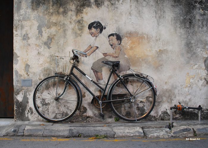 Penang street art and murals in George Town by Ernest Zacharevic | BA ...