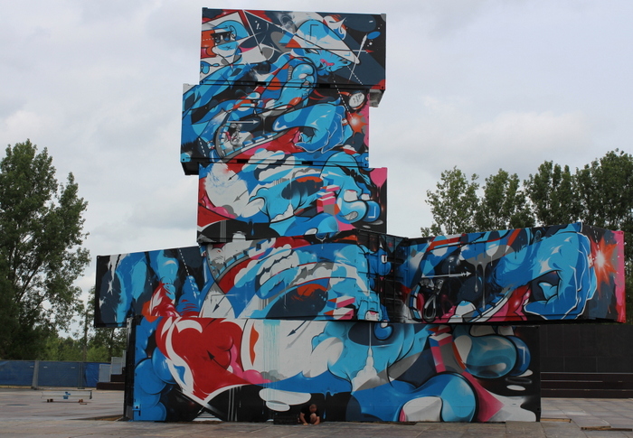 Defo graffiti Belgium writer rock werchter belgica