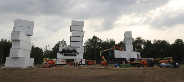 North West Walls Werchter roa street art belgium