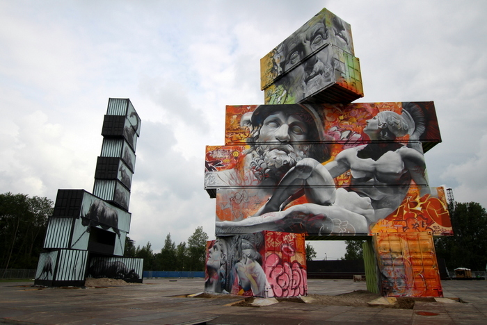 Pichi & Avo graffiti belgium valencia street art north west walls werchter