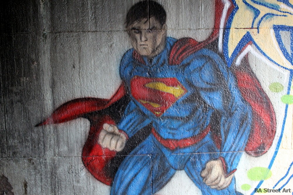 superman arte callejero bs as murales urban art buenosairesstreetart.com
