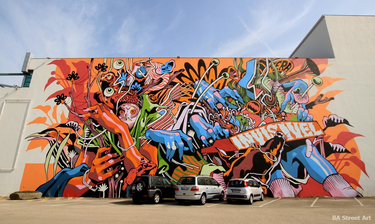 Street art and graffiti in Portugal at Estarreja, Aveiro and Coimbra | BA Street  Art