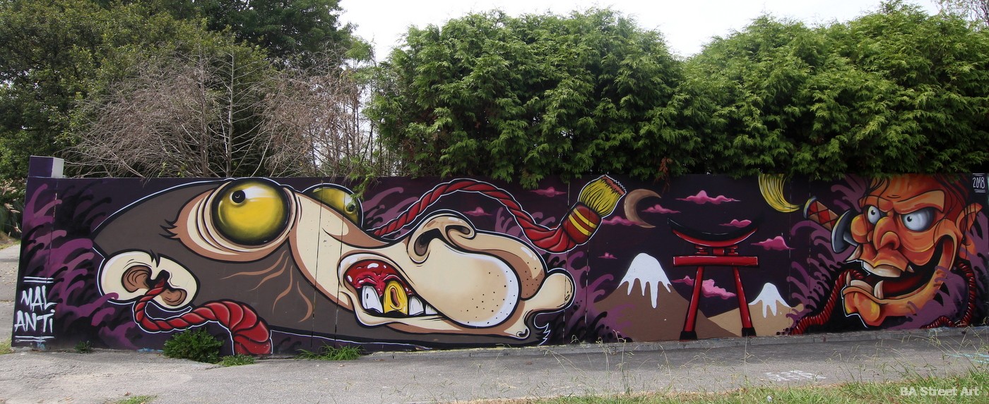 matosinhos graffiti tour porto portugal urban art grafiti caracteres fish peixe pared muro murais fresques