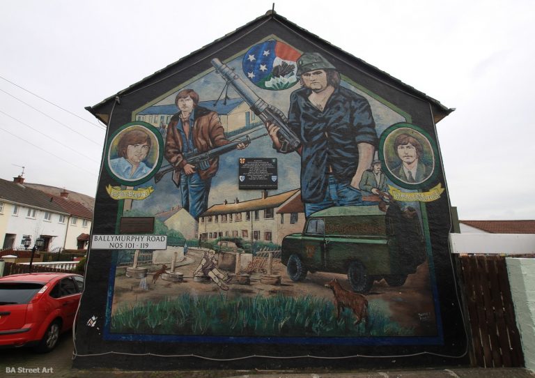 Belfast political murals and propaganda relating to the Northern ...
