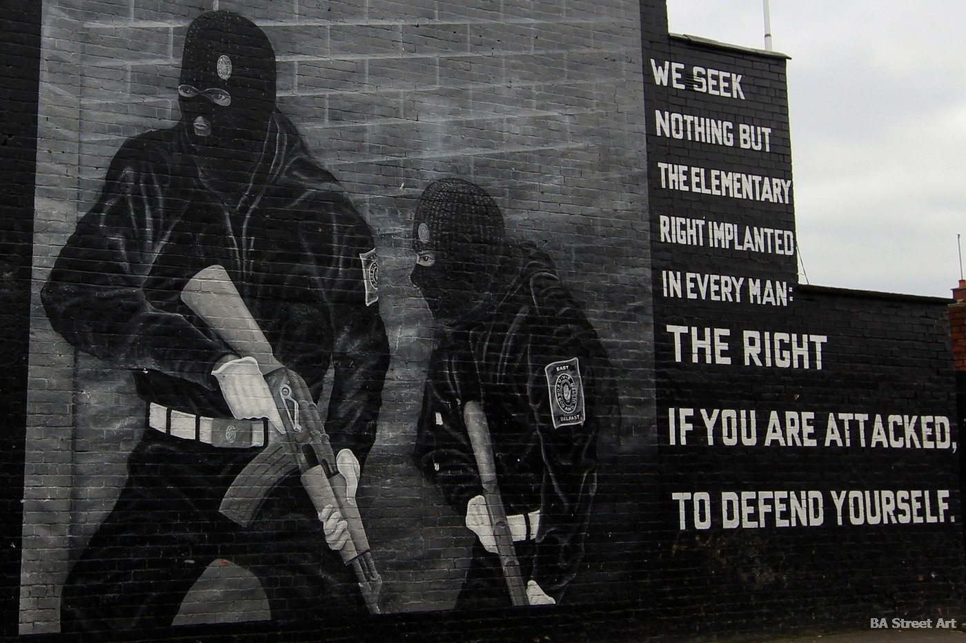 Belfast political murals and propaganda relating to the Northern Ireland  conflict | BA Street Art
