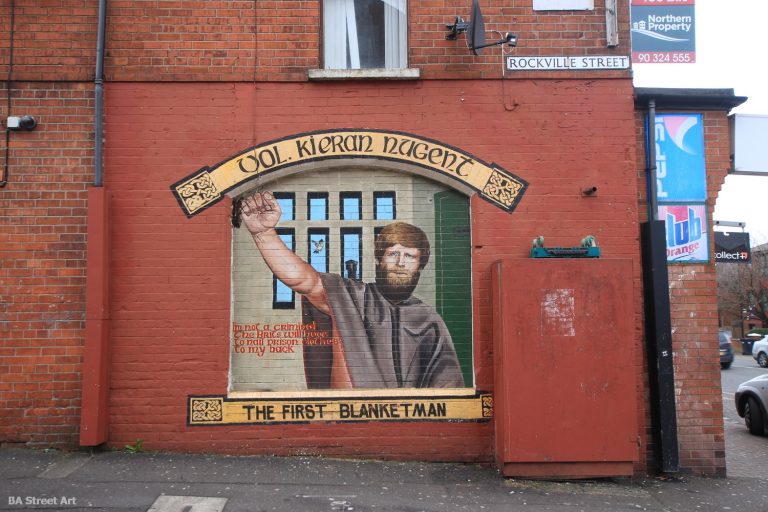 Belfast political murals and propaganda relating to the Northern