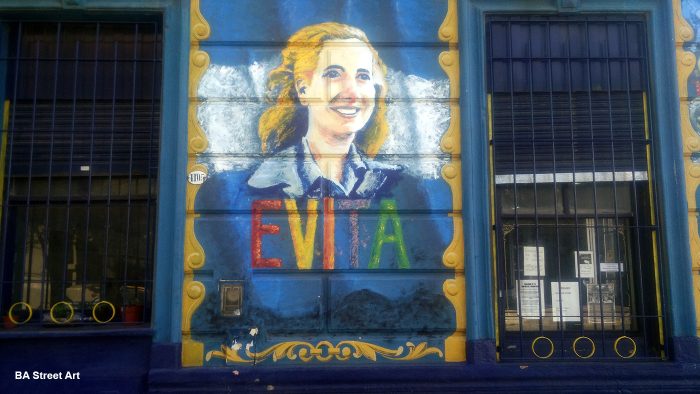 Evita Street Art - Murals & Political Propaganda Featuring Eva Perón In ...